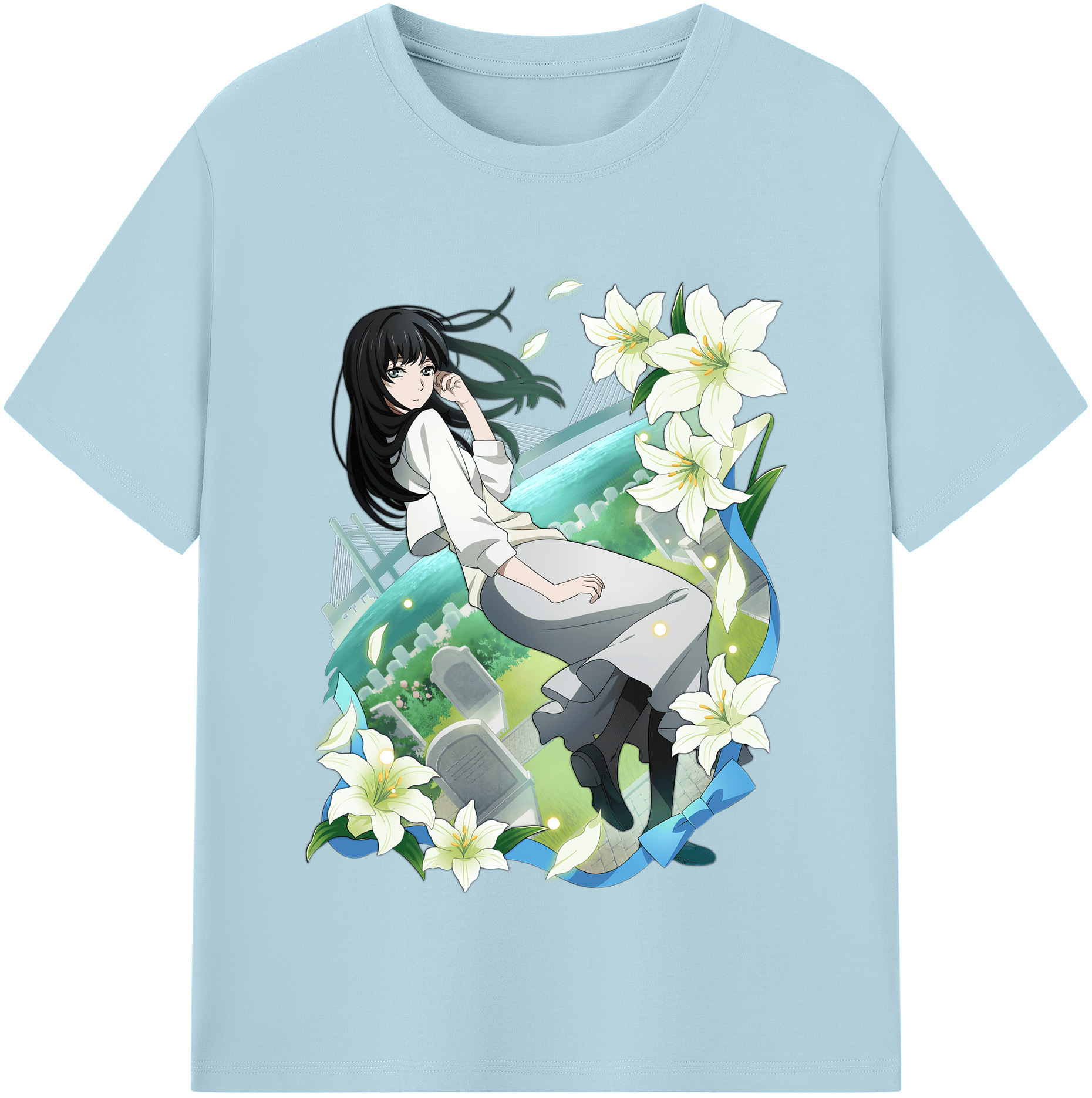 （画像用） 文豪ストレイドッグス Bungo Stray Dogs 綿100％半袖Tシャツ（フロントプリント）